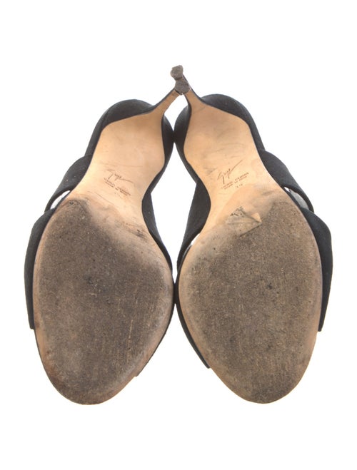 Giuseppe Zanotti Suede Slides