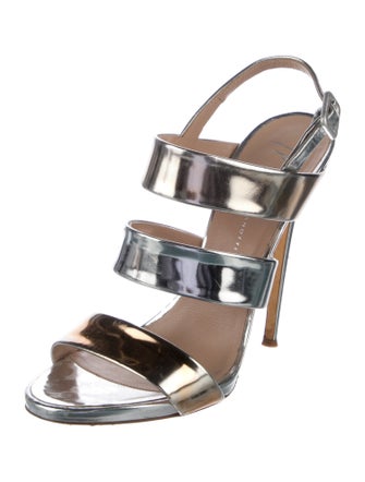 Giuseppe Zanotti Patent Leather Gladiator Sandals