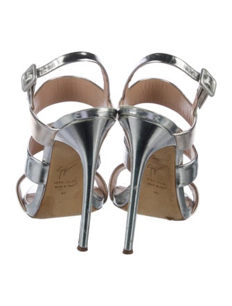 Giuseppe Zanotti Patent Leather Gladiator Sandals