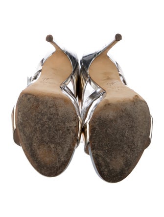 Giuseppe Zanotti Patent Leather Gladiator Sandals