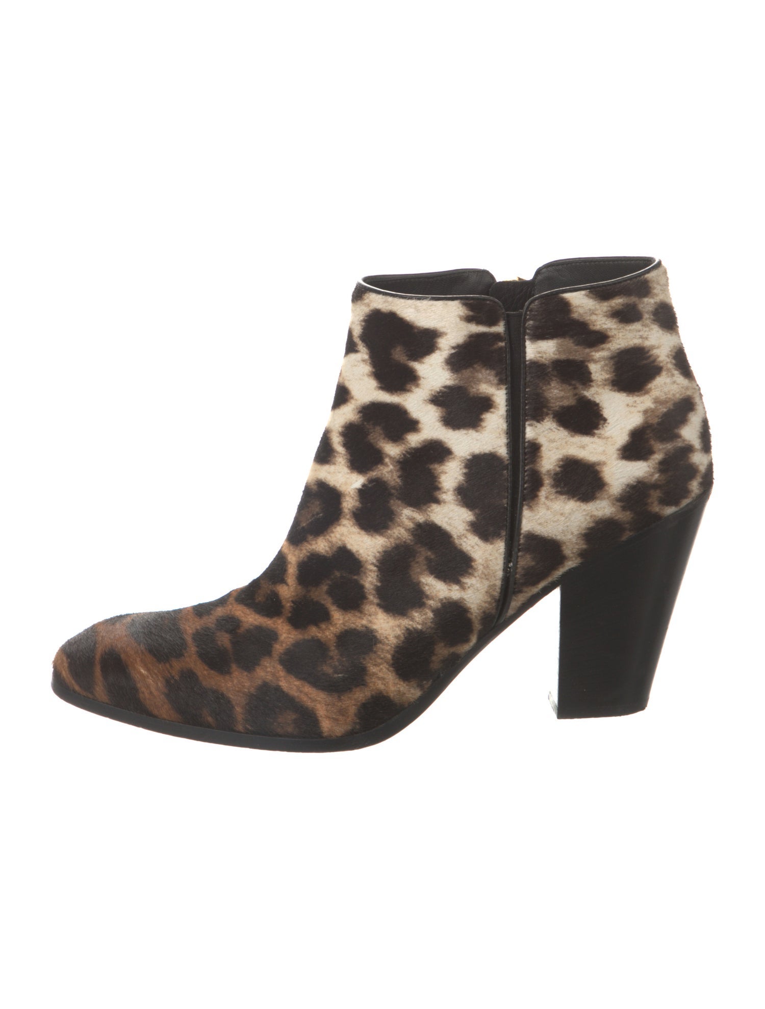 Giuseppe Zanotti Ponyhair Animal Print Boots