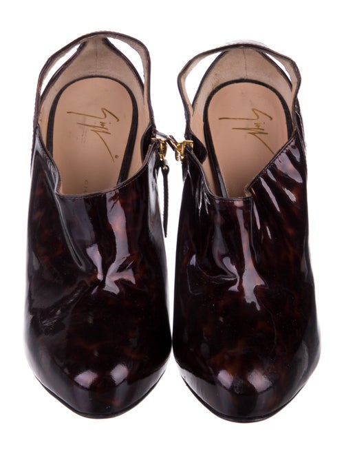 Giuseppe Zanotti Patent Leather T-Strap Pumps