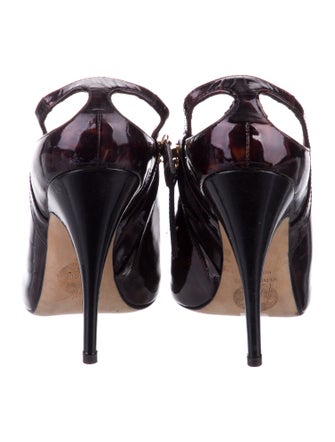 Giuseppe Zanotti Patent Leather T-Strap Pumps