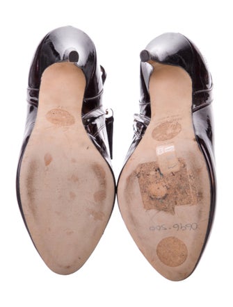 Giuseppe Zanotti Patent Leather T-Strap Pumps