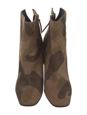 Giuseppe Zanotti Suede Printed Boots