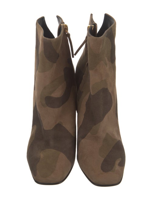 Giuseppe Zanotti Suede Printed Boots