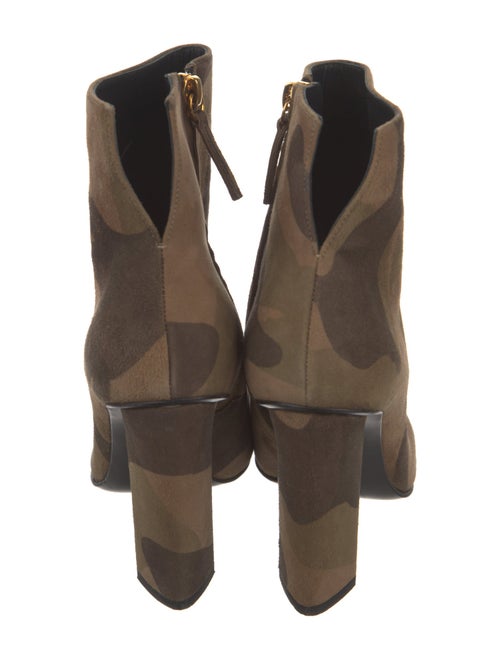 Giuseppe Zanotti Suede Printed Boots