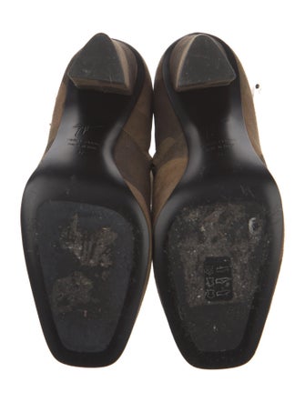 Giuseppe Zanotti Suede Printed Boots