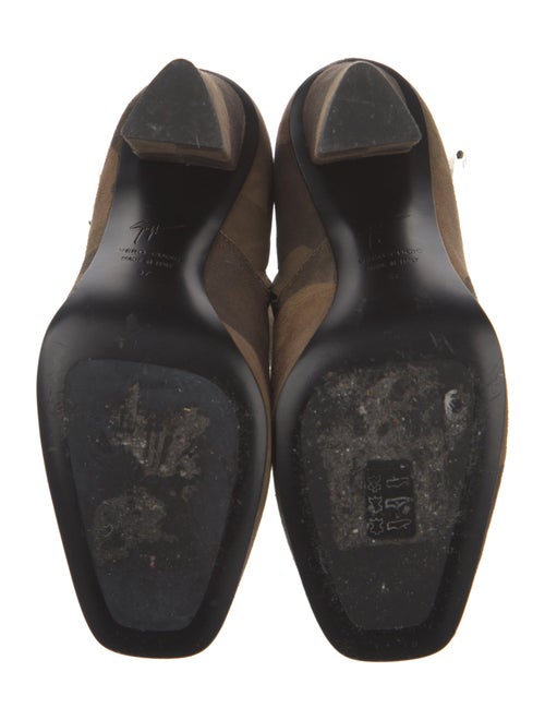 Giuseppe Zanotti Suede Printed Boots