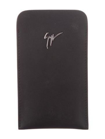 Giuseppe Zanotti Technology leather phone case
