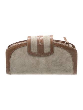 Giuseppe Zanotti Suede Minaudière