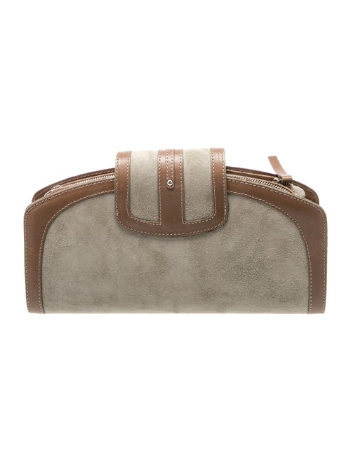 Giuseppe Zanotti Suede Minaudière