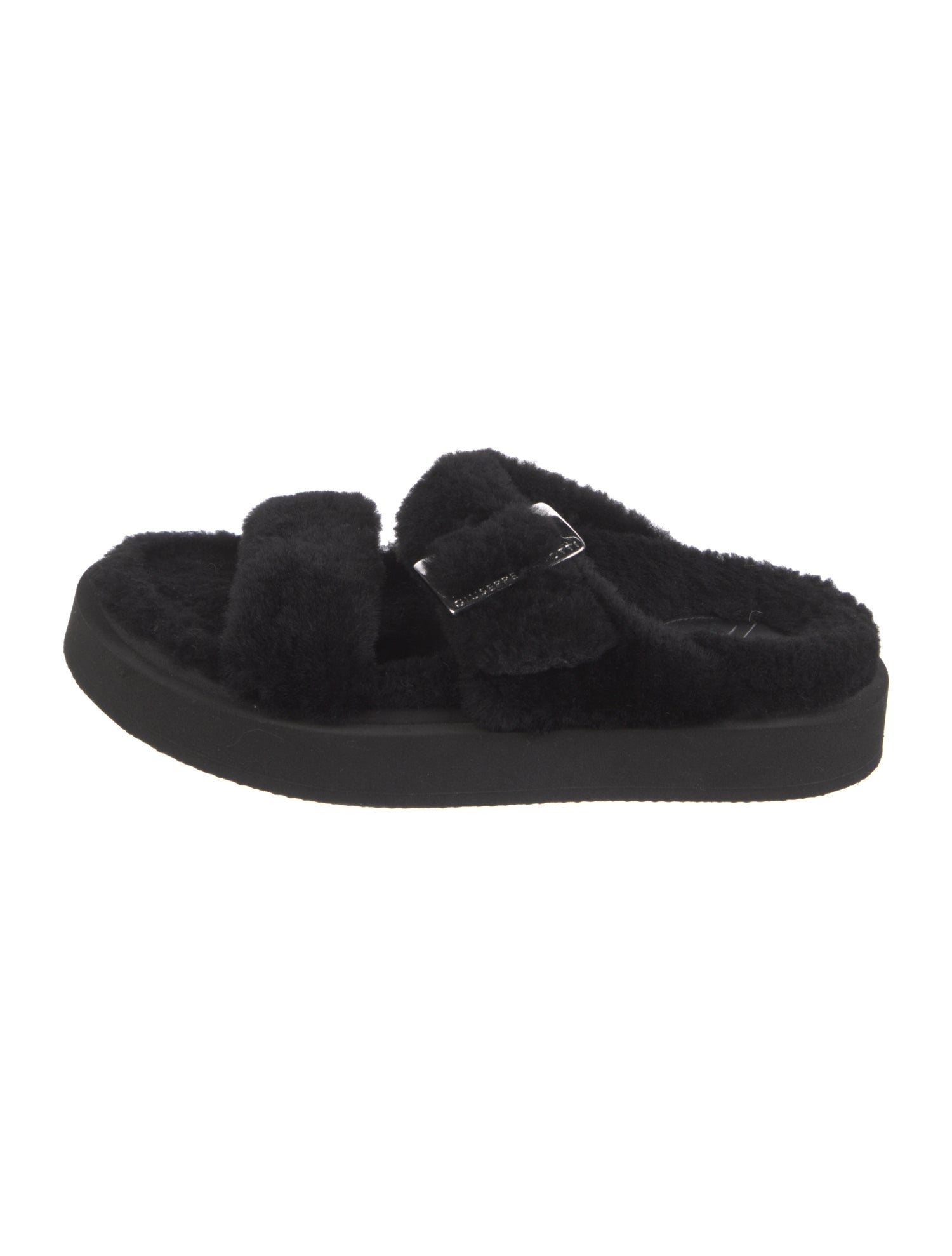 Giuseppe Zanotti Shearling Slides