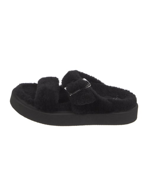 Giuseppe Zanotti Shearling Slides