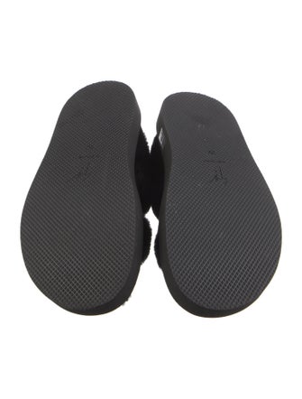 Giuseppe Zanotti Shearling Slides