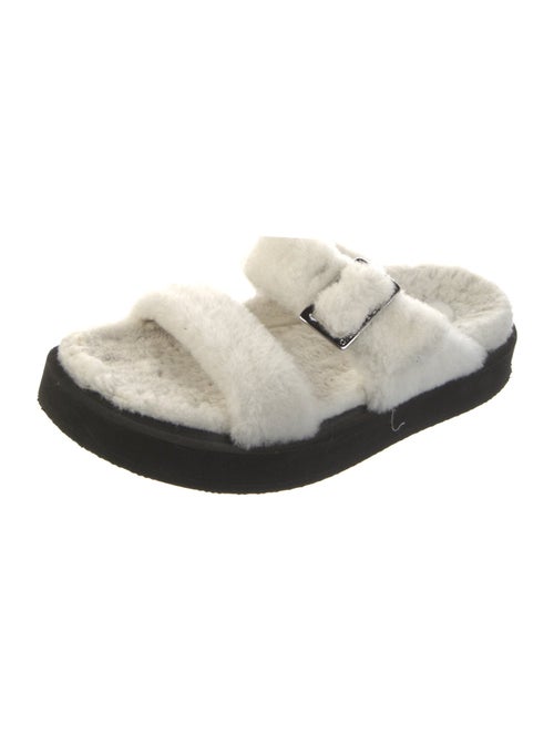 Giuseppe Zanotti Shearling Slides