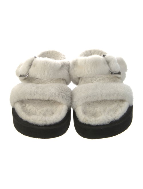 Giuseppe Zanotti Shearling Slides