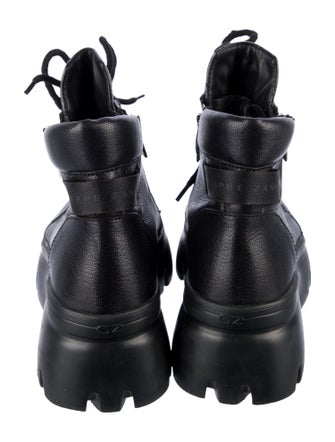 Giuseppe Zanotti Leather Combat Boots