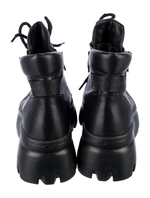 Giuseppe Zanotti Leather Combat Boots