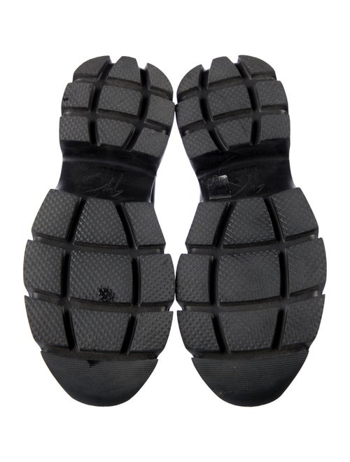 Giuseppe Zanotti Leather Combat Boots