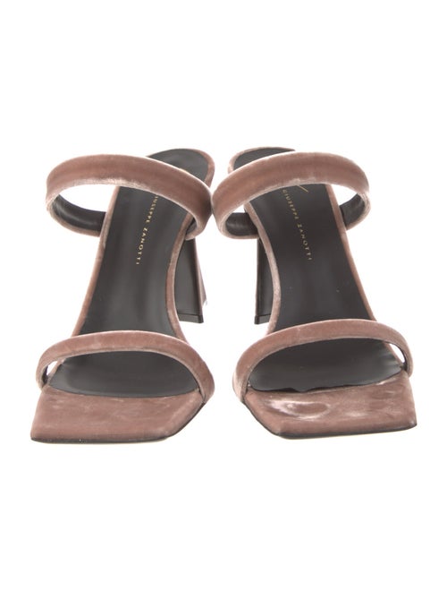 Giuseppe Zanotti Leather Slides
