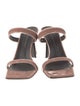 Giuseppe Zanotti Leather Slides