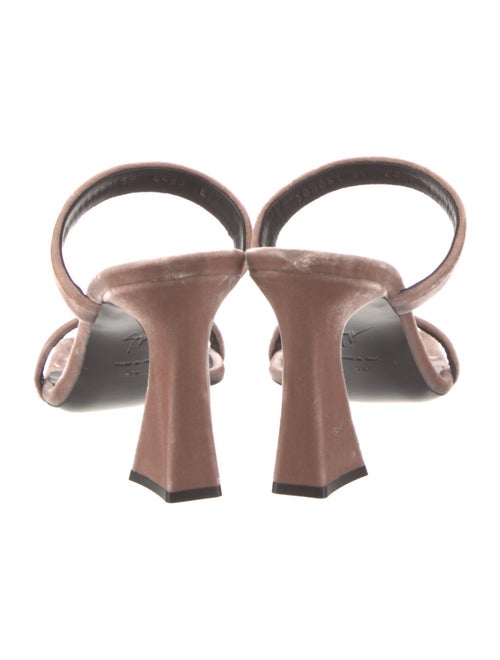 Giuseppe Zanotti Leather Slides