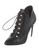 Giuseppe Zanotti Leather Lace-Up Boots