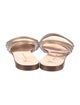 Giuseppe Zanotti Patent Leather Crystal Embellishments Slides