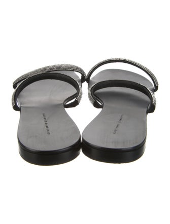 Giuseppe Zanotti Crystal Crystal Embellishments Slides