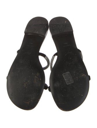 Giuseppe Zanotti Crystal Crystal Embellishments Slides