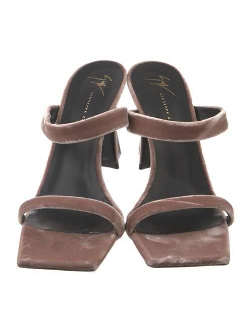Giuseppe Zanotti Suede Slides