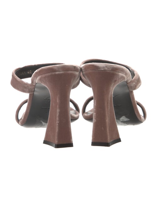 Giuseppe Zanotti Suede Slides