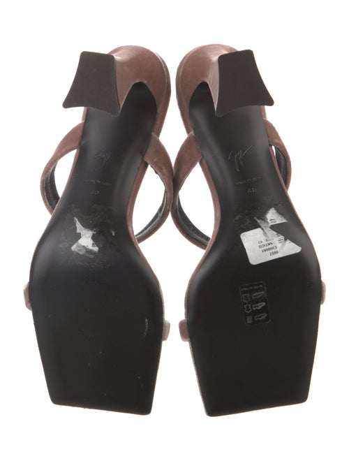 Giuseppe Zanotti Suede Slides