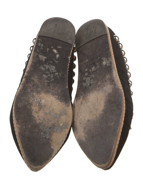 Giuseppe Zanotti Suede Studded Accents Mules