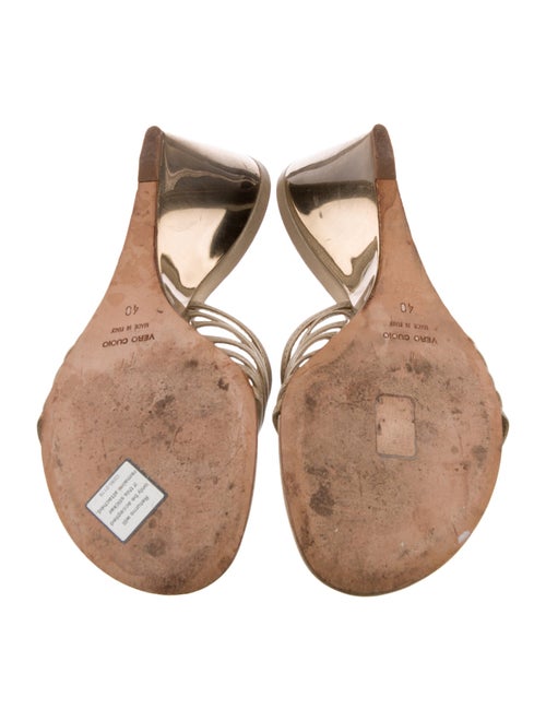 Giuseppe Zanotti Leather Studded Accents Slides