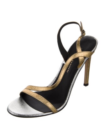 Giuseppe Zanotti Leather Slingback Sandals