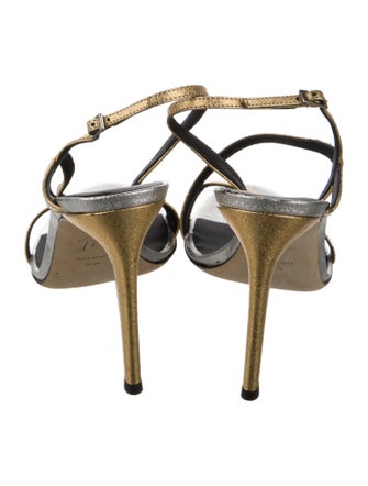 Giuseppe Zanotti Leather Slingback Sandals