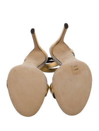 Giuseppe Zanotti Leather Slingback Sandals