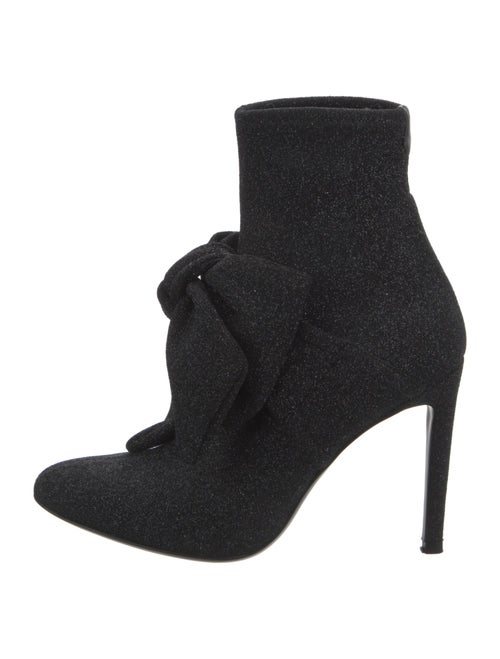 Giuseppe Zanotti Bow Accents Sock Boots