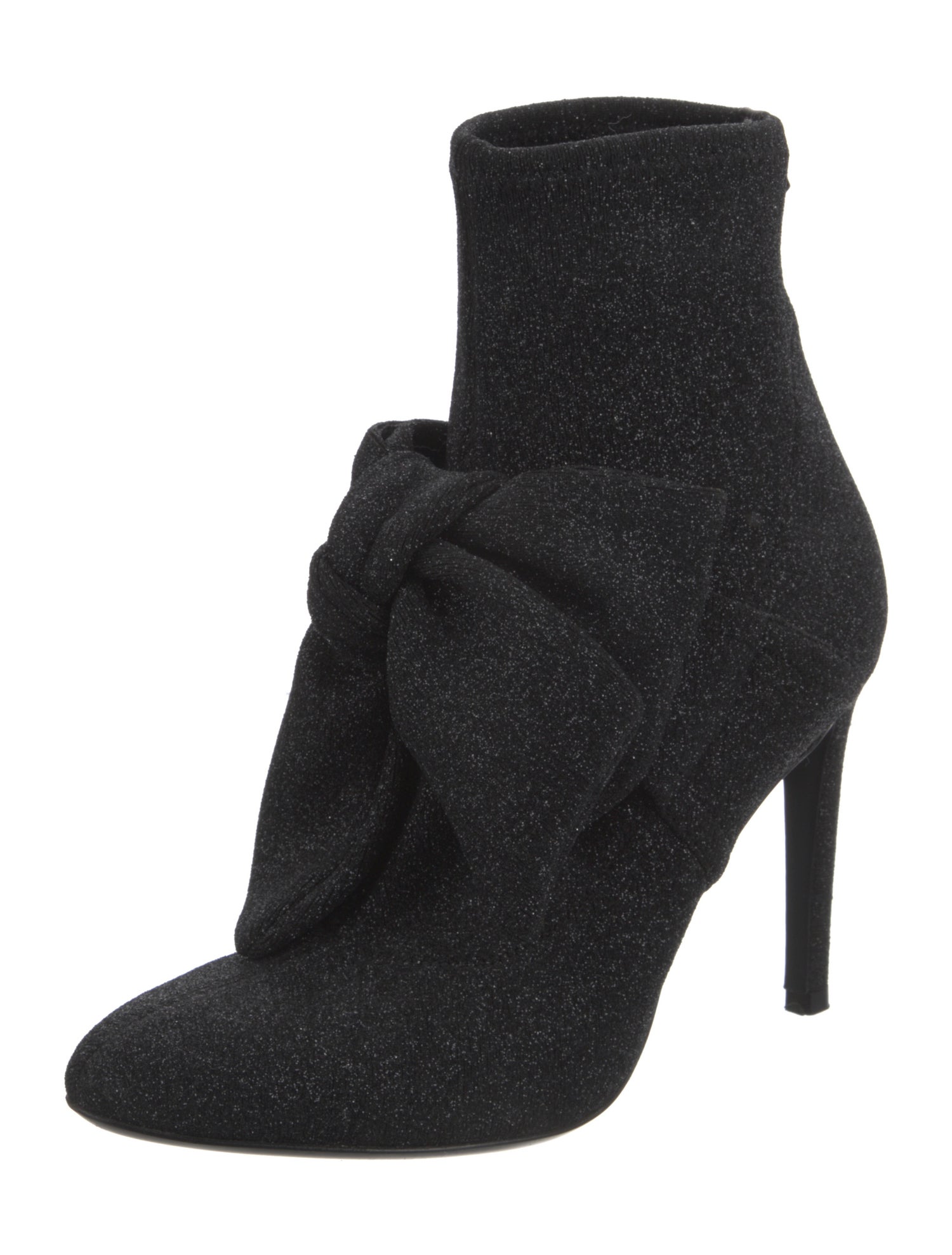 Giuseppe Zanotti Bow Accents Sock Boots