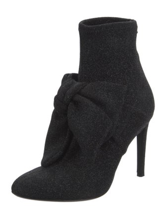 Giuseppe Zanotti Bow Accents Sock Boots