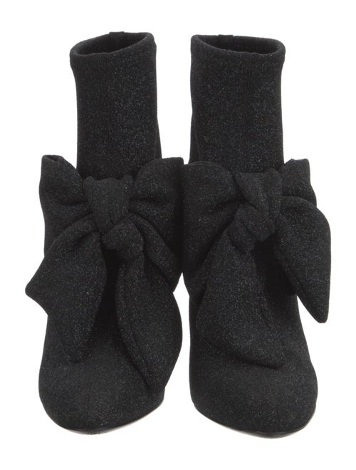 Giuseppe Zanotti Bow Accents Sock Boots