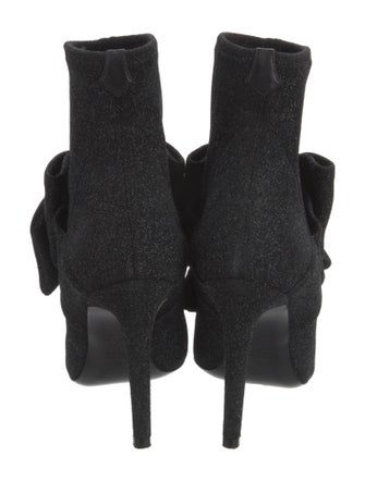 Giuseppe Zanotti Bow Accents Sock Boots