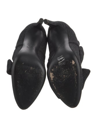 Giuseppe Zanotti Bow Accents Sock Boots