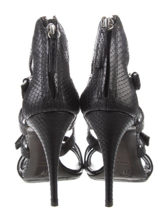 Giuseppe Zanotti Leather Gladiator Sandals