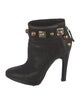 Giuseppe Zanotti Leather Studded Accents Boots