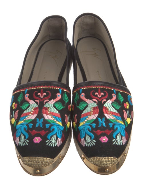 Giuseppe Zanotti Suede Printed Espadrilles