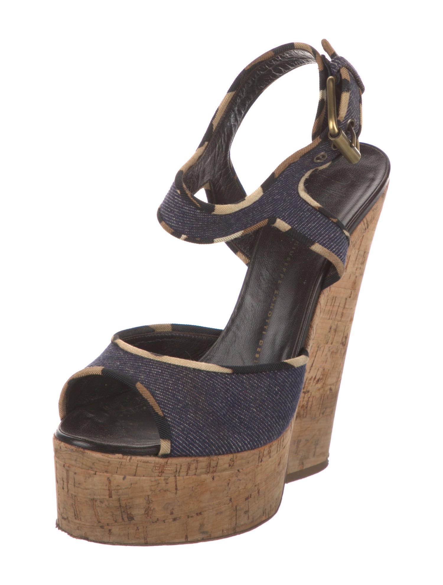 Giuseppe Zanotti Denim Espadrilles