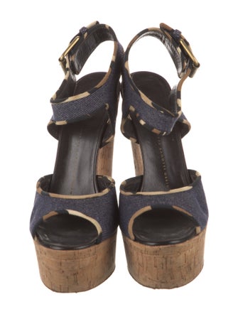 Giuseppe Zanotti Denim Espadrilles